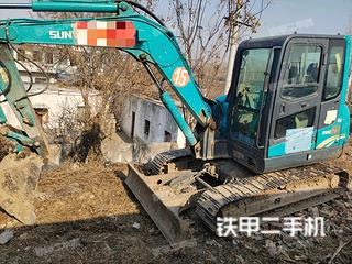 安徽-淮北市二手山河智能SWE70E挖掘机实拍照片