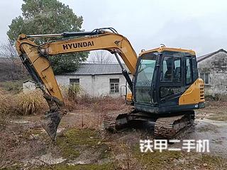 安徽-安庆市二手现代R75VSN挖掘机实拍照片