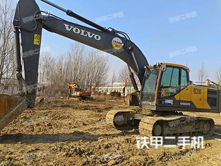 山东-德州市二手沃尔沃EC210ES挖掘机实拍照片