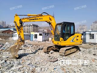 安徽-蚌埠市二手龙工LG6075挖掘机实拍照片