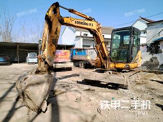 河南-许昌市二手龙工LG6060D挖掘机实拍照片