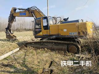 安徽-滁州市二手徐工XE470CK挖掘机实拍照片
