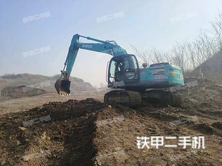 江苏-淮安市二手神钢SK210LC-8挖掘机实拍照片