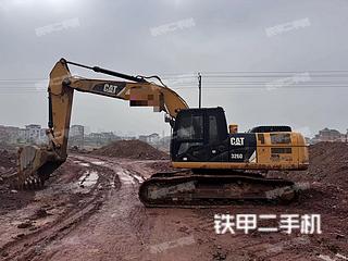 浙江-金华市二手卡特彼勒326DL挖掘机实拍照片