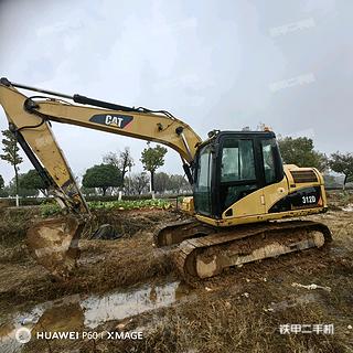 江西-萍乡市二手卡特彼勒312D挖掘机实拍照片