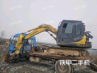 江西-鹰潭市二手现代R80-7挖掘机实拍照片