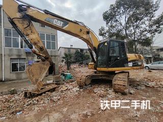 湖北-武汉市二手卡特彼勒320D液压挖掘机实拍照片