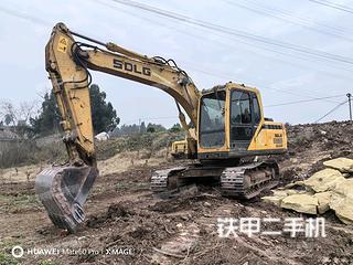 四川-资阳市二手山东临工E6135F挖掘机实拍照片