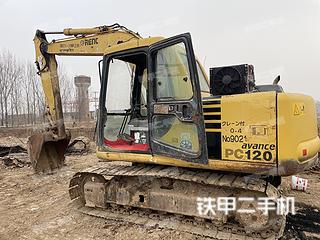 河北-保定市二手小松PC120-6E挖掘机实拍照片