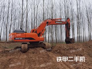 山东-青岛市二手斗山DH300LC-7挖掘机实拍照片