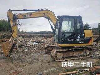 江西-鹰潭市二手卡特彼勒307D液压挖掘机实拍照片