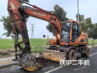 江苏-镇江市二手斗山DH150W-7挖掘机实拍照片