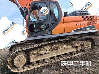 山东-烟台市二手斗山DX300LC-9C挖掘机实拍照片
