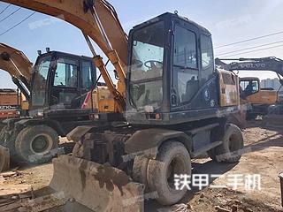 河北-秦皇岛市二手现代R150W-7挖掘机实拍照片