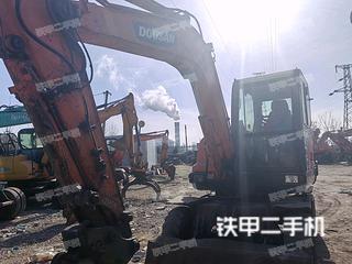 秦皇岛斗山DX60W挖掘机实拍图片
