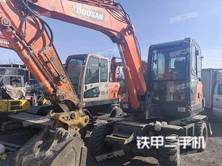 秦皇岛斗山DX60W挖掘机实拍图片