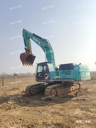河北-保定市二手神钢SK495D-8挖掘机实拍照片