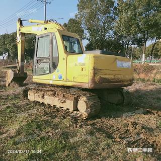 漳州小松PC120-6E0挖掘机实拍图片