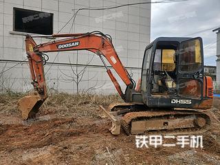 江西-鹰潭市二手斗山DH55-V挖掘机实拍照片