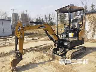 河南-郑州市二手三一重工SY16C挖掘机实拍照片