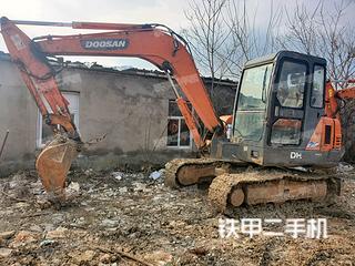 安徽-安庆市二手斗山DH55-7挖掘机实拍照片