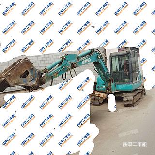 河北-邯郸市二手神钢SK60-8挖掘机实拍照片