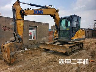 安徽-安庆市二手徐工XE75D挖掘机实拍照片