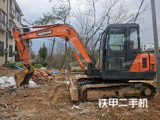 江西-鹰潭市二手斗山DH55-V挖掘机实拍照片