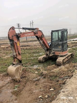 陕西-汉中市二手日立ZX55USR-5A挖掘机实拍照片