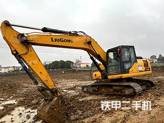 江西-九江市二手柳工CLG920E挖掘机实拍照片