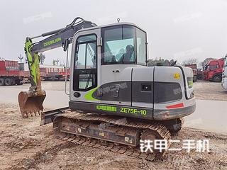 四川-乐山市二手中联重科ZE75E-10挖掘机实拍照片