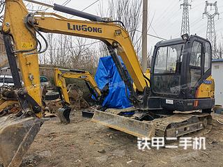 河南-郑州市二手柳工CLG906E挖掘机实拍照片