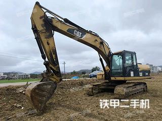 湖南-益阳市二手卡特彼勒320D液压挖掘机实拍照片