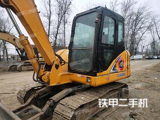 北京龙工LG6085挖掘机实拍图片
