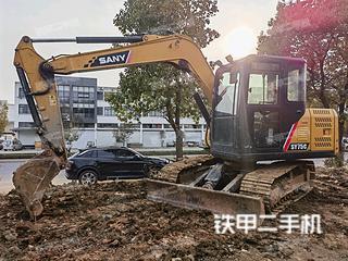 安徽-池州市二手三一重工SY75C挖掘机实拍照片