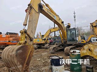 郑州住友SH210-6挖掘机实拍图片