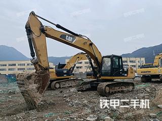 浙江-台州市二手卡特彼勒329D挖掘机实拍照片