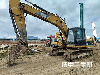 广东-江门市二手卡特彼勒320D液压挖掘机实拍照片