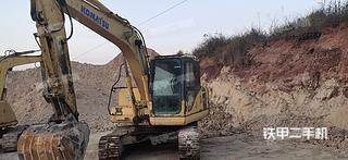 广东-梅州市二手小松PC130-7挖掘机实拍照片