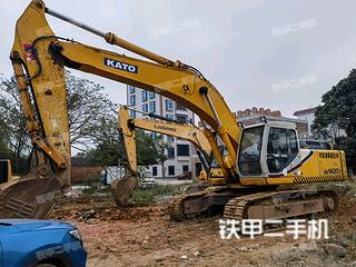潍坊加藤HD1430III挖掘机实拍图片