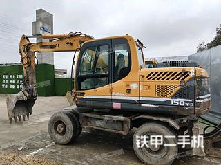 江苏-扬州市二手现代R150W-9挖掘机实拍照片