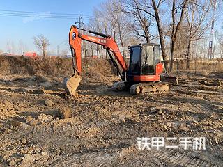 北京久保田KX165-5挖掘机实拍图片