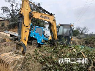湖南-益阳市二手现代HX55挖掘机实拍照片