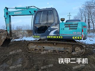 北京神钢SK130-8挖掘机实拍图片