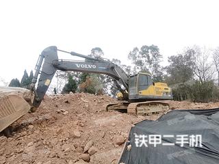 四川-甘孜藏族自治州二手沃尔沃EC380DL挖掘机实拍照片