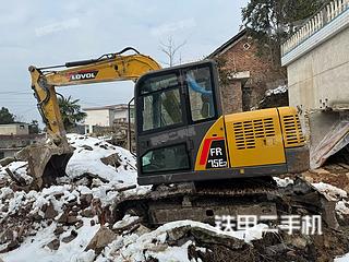 湖南-益阳市二手雷沃重工FR75E2挖掘机实拍照片