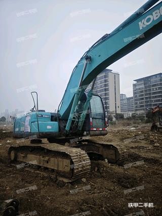 安徽-池州市二手神钢SK200-8挖掘机实拍照片