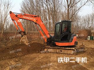 北京日立ZX65USB-3F挖掘机实拍图片