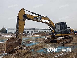 河南-郑州市二手卡特彼勒320D2液压挖掘机实拍照片