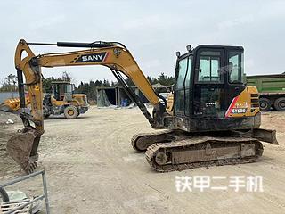 四川-阿坝藏族羌族自治州二手三一重工SY60C挖掘机实拍照片